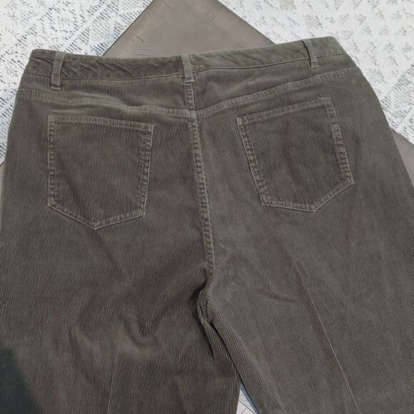 Appleseed's Dark Green Corduroy Pants Sz 14 - Picture 4 of 8